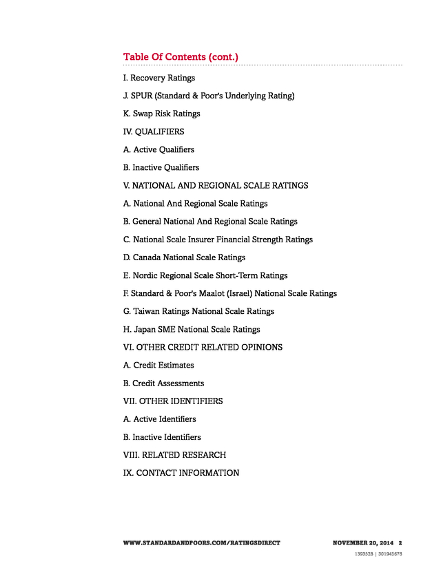 Standard And Poor S Ratings Direct